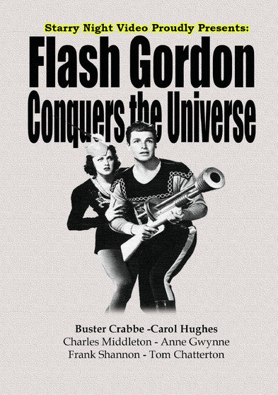 Flash Gordon Conquers the Universe (MOD) (DVD Movie) - movie cover art
