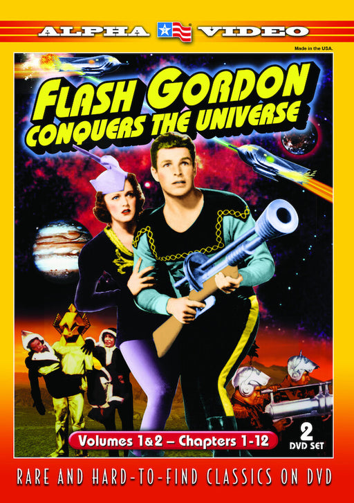 Flash Gordon Conquers the Universe, Volumes 1 & 2 (2 (MOD) (DVD Movie) - movie cover art