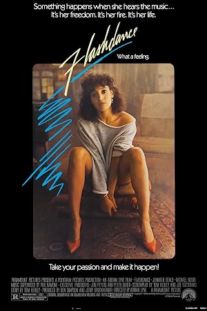 Flashdance DVD - movie cover art