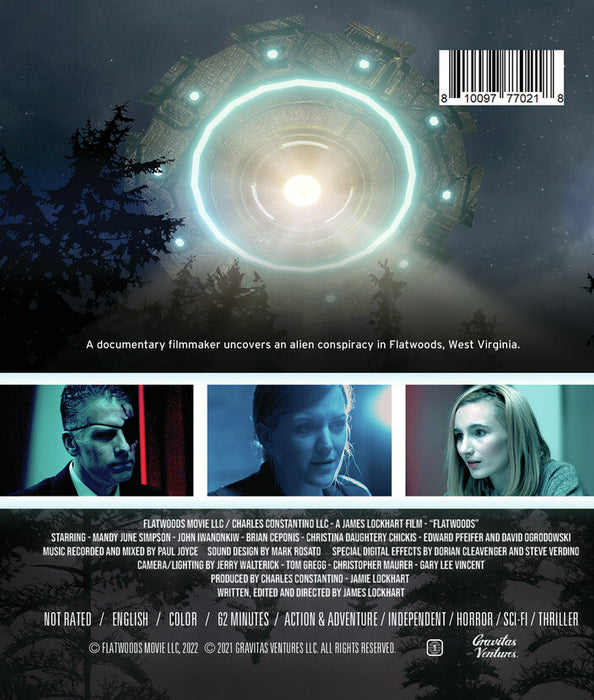 Flatwoods (MOD) (BluRay Movie) - back cover art