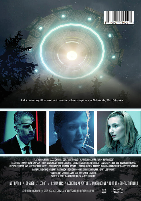 Flatwoods (MOD) (DVD Movie) - back cover art
