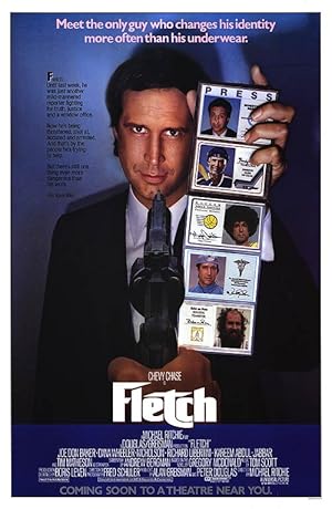 Fletch DVD - movie cover art