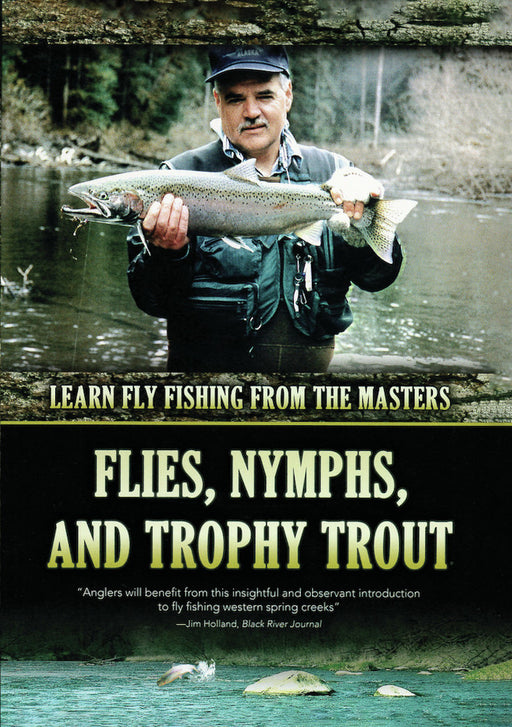 Flies, Nymphs, & Trophy Trout (MOD) (DVD Movie) - movie cover art