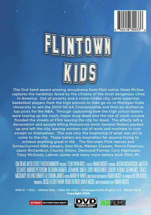 Flintown Kids (MOD) (DVD Movie) - back cover art