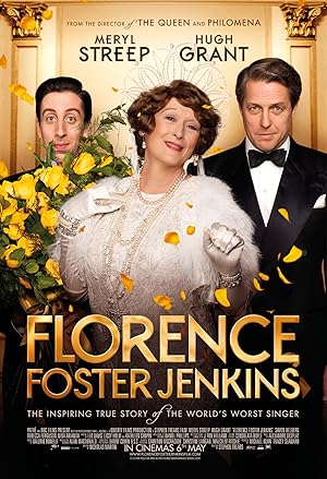 Florence Foster Jenkins DVD - movie cover art