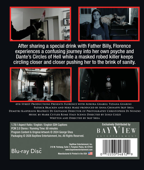 Florence (MOD) (BluRay Movie) - back cover art