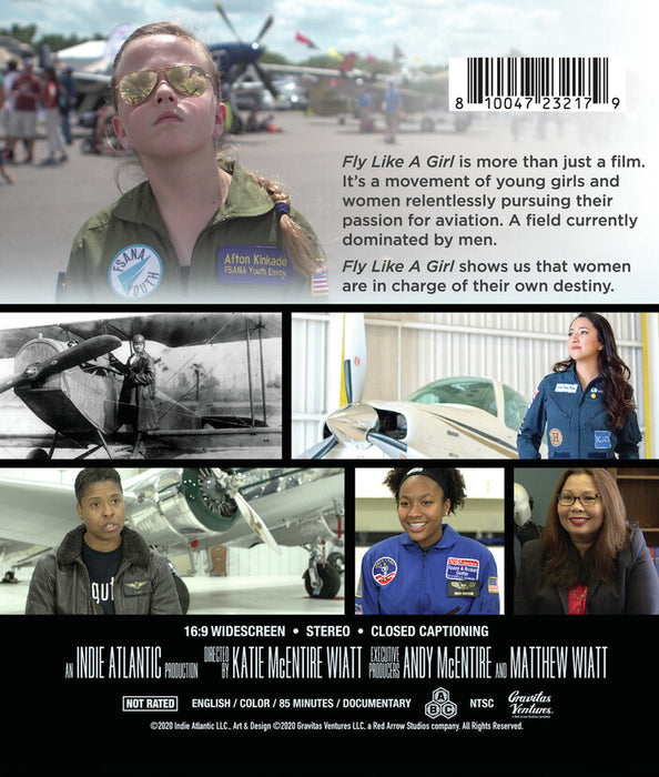 Fly Like a Girl (MOD) (BluRay Movie) - back cover art