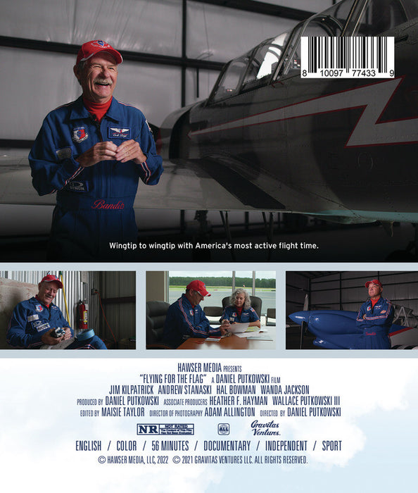 Flying for the Flag (MOD) (BluRay Movie) - back cover art