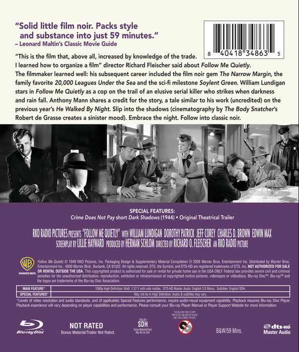 Follow Me Quietly (MOD) (BluRay MOVIE) image 2