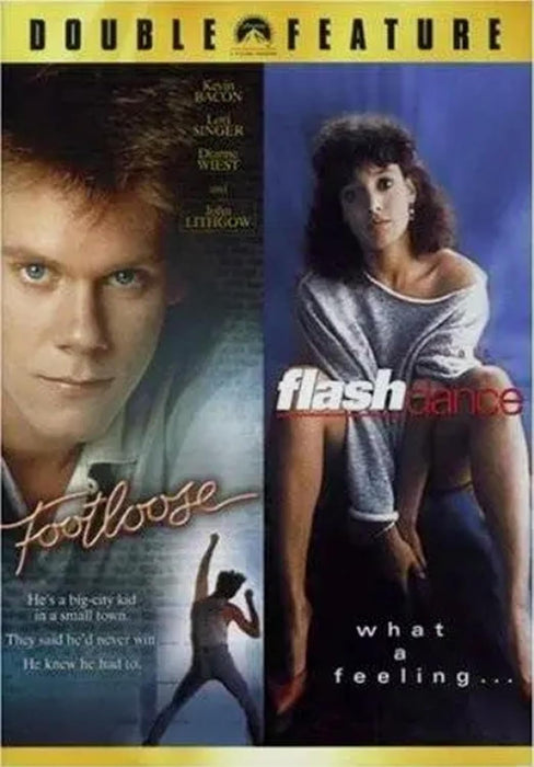 Footloose/Flashdance DVD - movie cover art