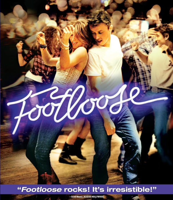 Footloose Blu-ray - movie cover art