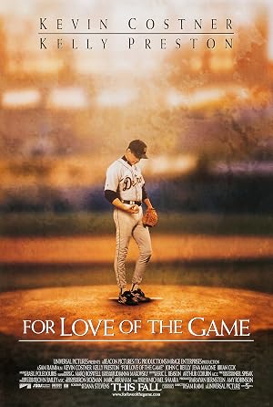 For Love of the Game DVD - movie cover art