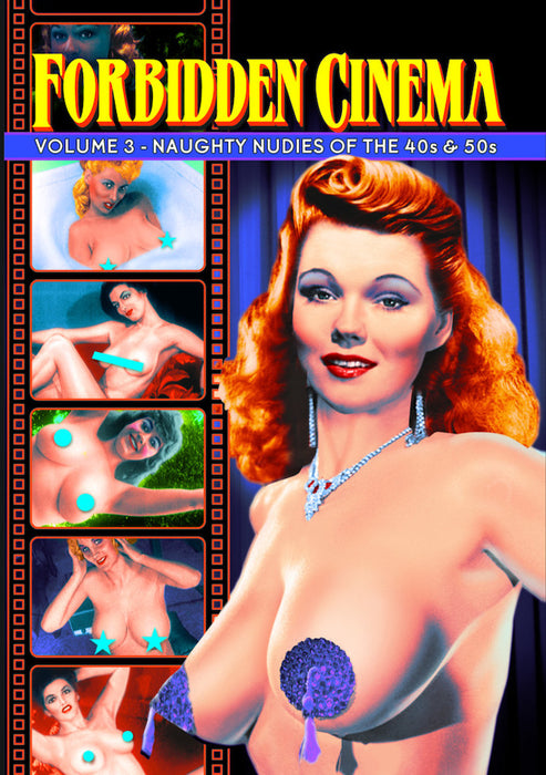 Forbidden Cinema, Volume 3: Naughty Nudies of the 40s & 50s (MOD) (DVD Movie) - movie cover art