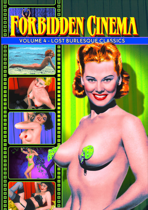 Forbidden Cinema, Volume 4: Lost Burlesque Classics (MOD) (DVD Movie) - movie cover art