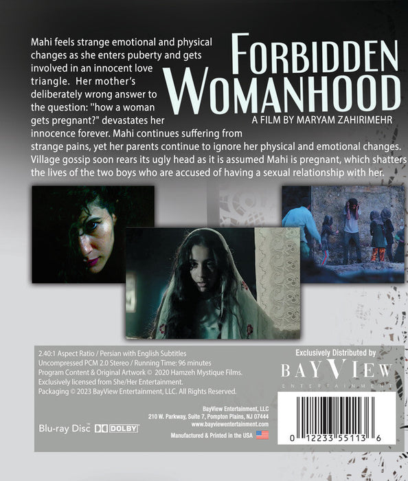 Forbidden Womanhood (MOD) (BluRay Movie) - back cover art