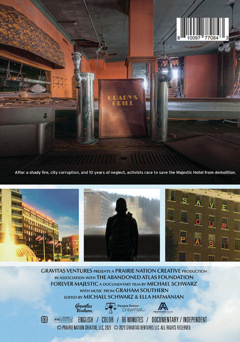 Forever Majestic (MOD) (DVD Movie) - back cover art
