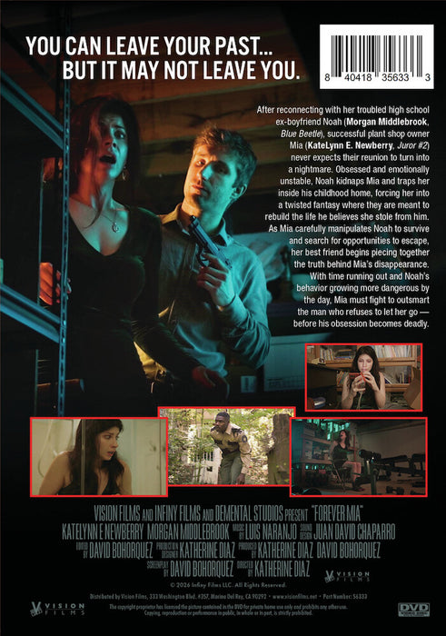 Forever Mia (MOD) (DVD Movie) - back cover art