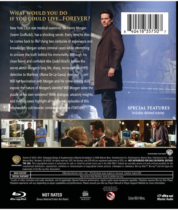 Forever: The Complete Series (MOD) (BluRay Movie) - back cover art