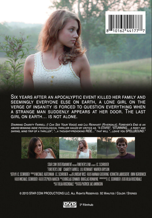 Forever's End (MOD) (DVD Movie) - back cover art