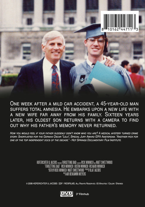 Forgetting Dad (MOD) (DVD Movie) - back cover art
