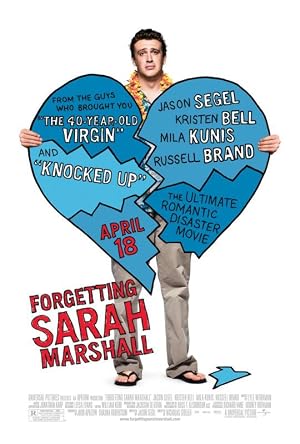 Forgetting Sarah Marshall DVD - movie cover art