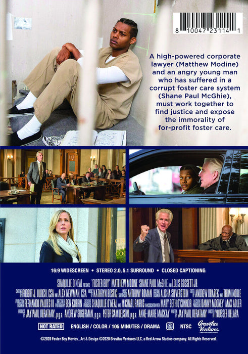 Foster Boy (MOD) (DVD Movie) - back cover art