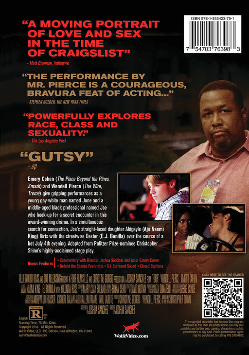 Four (MOD) (DVD Movie) - back cover art