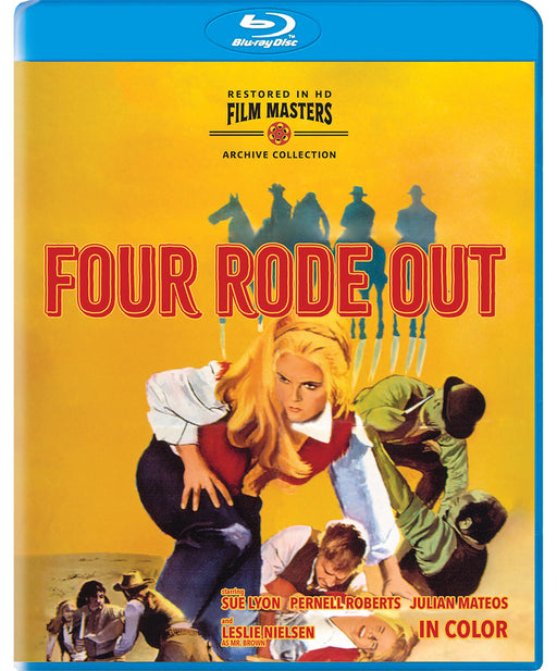 Four Rode Out (MOD) (BluRay Movie) - movie cover art