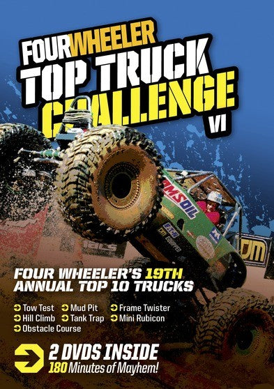 Four Wheeler Top Truck Challenge VI (2 disc) (MOD) (DVD Movie) - movie cover art