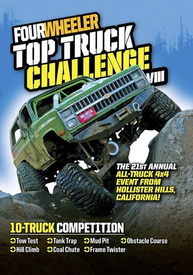 Four Wheeler Top Truck Challenge VIII (2 disc) (MOD) (DVD Movie) - movie cover art