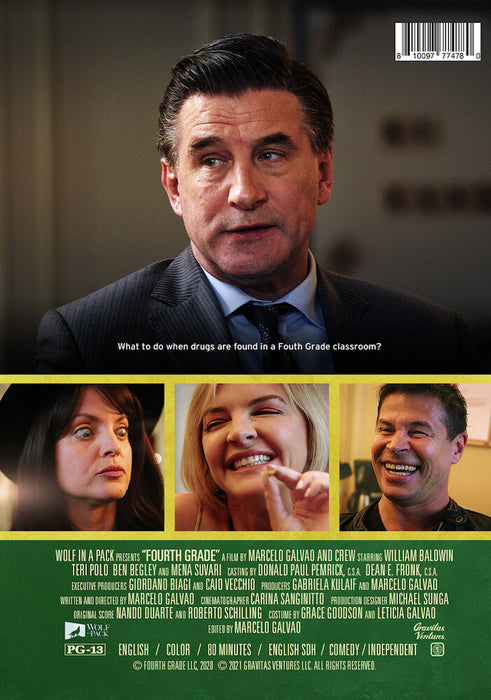 Fourth Grade (MOD) (DVD Movie) - back cover art