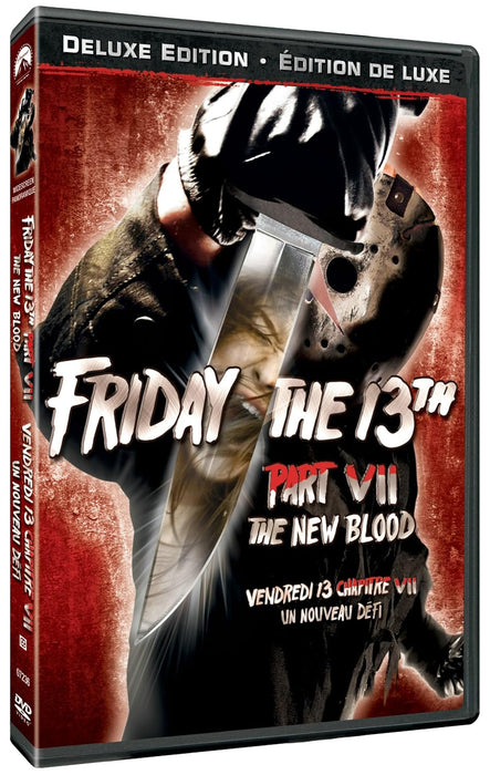 Friday the 13th: Part VII New Blood DVD - movie cover art