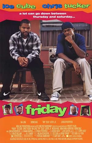 Friday DVD - movie cover art