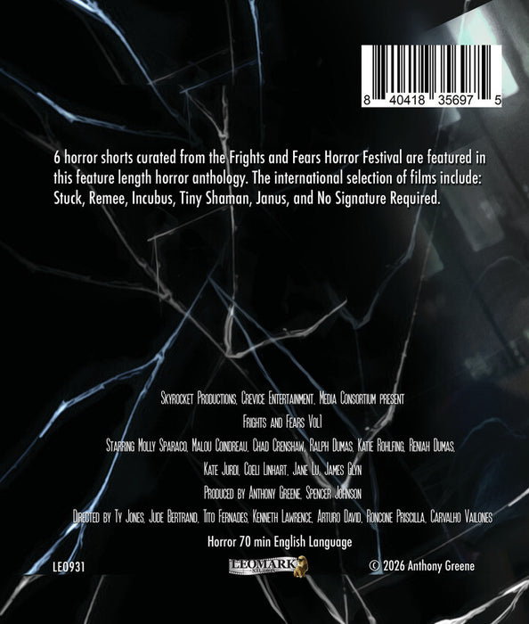 Frights and Fears Vol 1 (MOD) (BluRay Movie) - back cover art