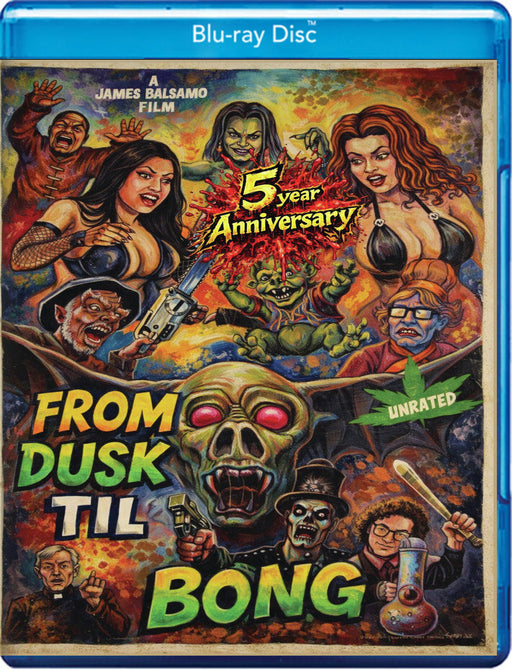 From Dusk Till Bong 5 Year Anniversary (MOD) (BluRay Movie) - movie cover art