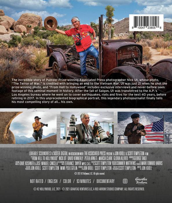From Hell to Hollywood (MOD) (BluRay Movie) - back cover art