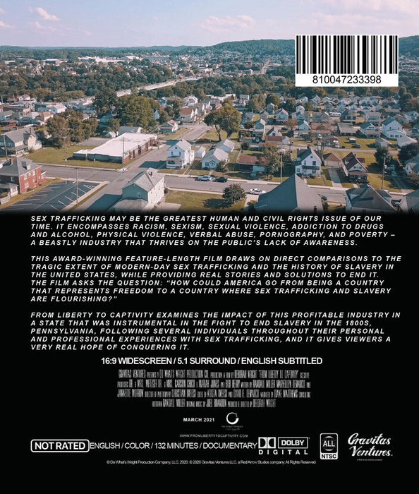From Liberty to Captivity (MOD) (BluRay Movie) - back cover art