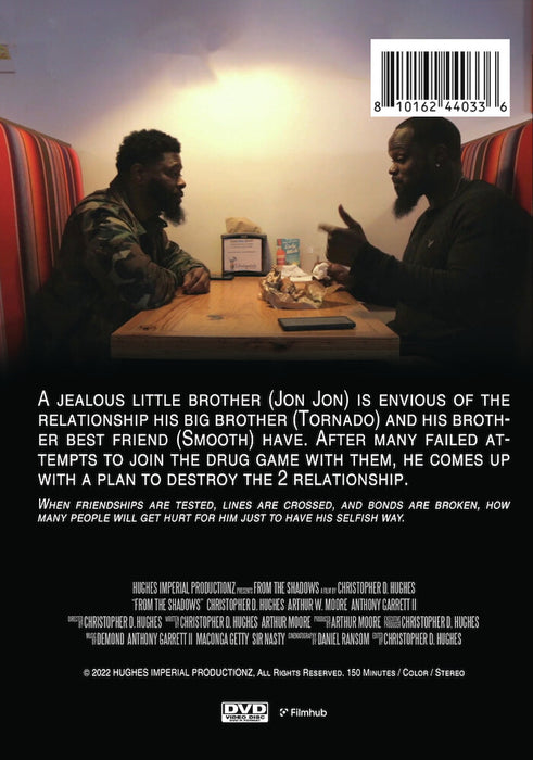 From The Shadows (MOD) (DVD Movie) - back cover art