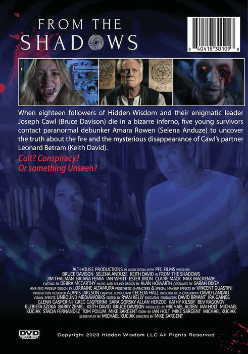 From The Shadows (MOD) (DVD Movie) - back cover art