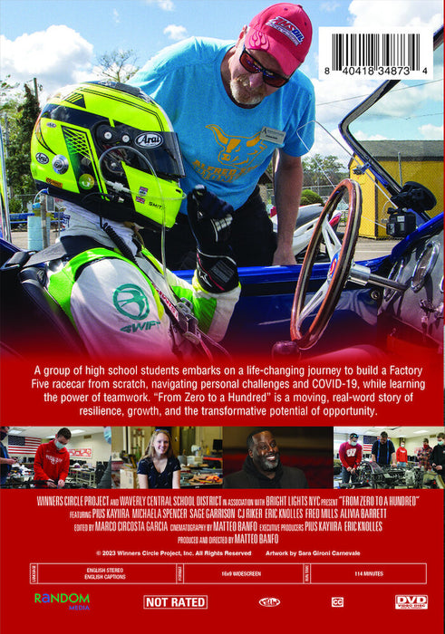 From Zero To A Hundred (MOD) (DVD Movie) - back cover art