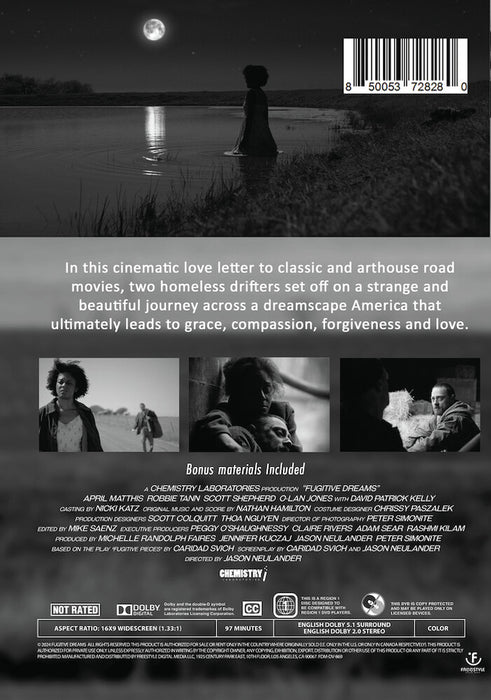 Fugitive Dreams (MOD) (DVD Movie) - back cover art