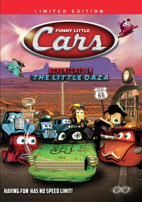 Funny Little Cars: Adventures in the Little Oaza (MOD) (DVD Movie) - movie cover art