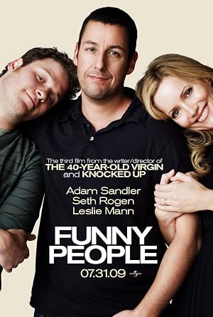 Funny People DVD - movie cover art