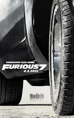Furious 7 Blu-ray - movie cover art