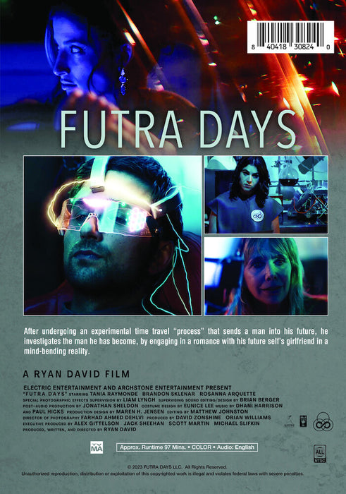 Futra Days (MOD) (DVD Movie) - back cover art