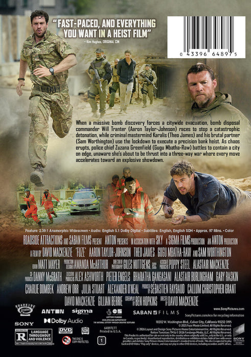 Fuze (MOD) (DVD Movie) - back cover art