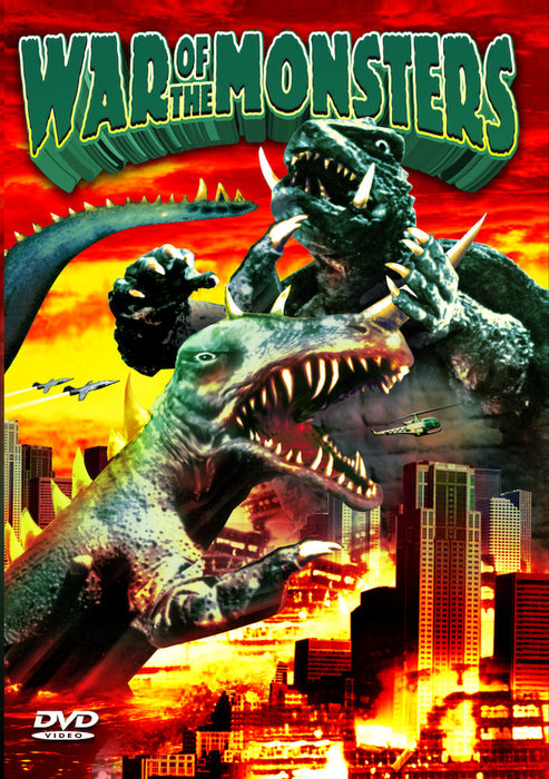 Gamera: War of the Monsters (aka ""Gamera vs. Barugon"") (MOD) (DVD MOVIE)