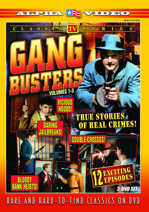 Gang Busters - Volumes 1-3 (3 (MOD) (DVD Movie) - movie cover art