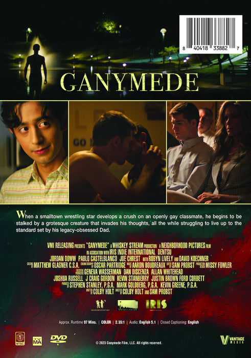 Ganymede (MOD) (DVD Movie) - back cover art