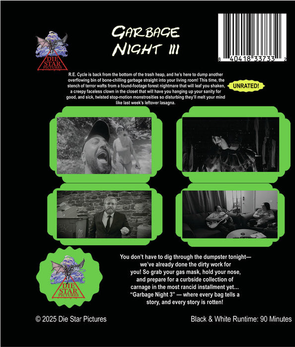Garbage Night 3 (MOD) (BluRay Movie) - back cover art